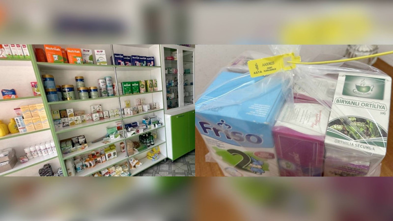 Oğuzda aptekdə istifadə müddəti bitmiş qida məhsulları aşkarlanıb
