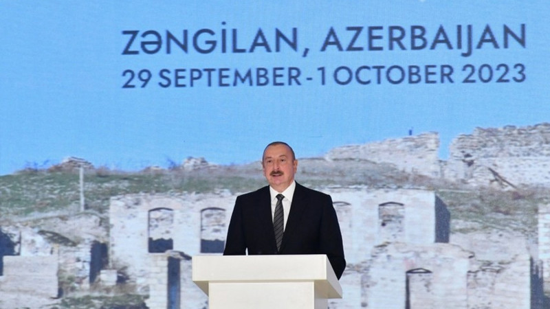 Prezident Zəngilan şəhərinə ilk qayıdışın vaxtını açıqlayıb