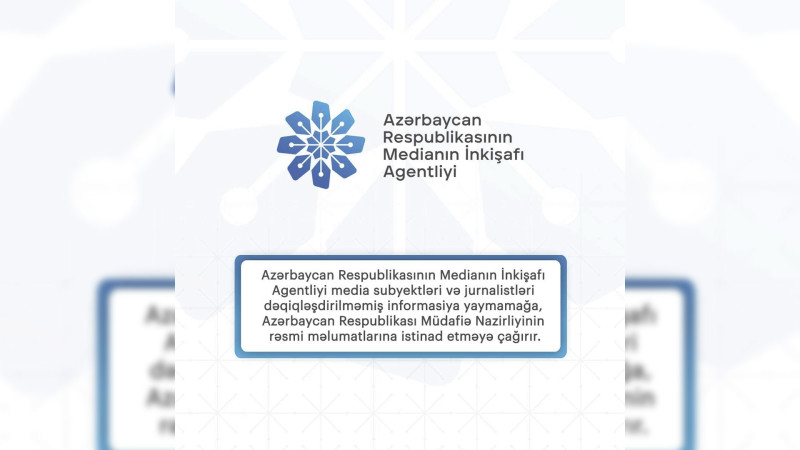 MEDİA jurnalistlərə çağırış edib