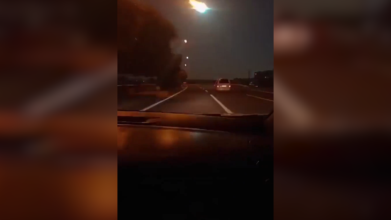 Türkiyəyə meteorit düşüb- FOTO/VİDEO