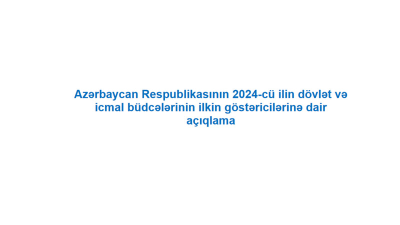 Azərbaycan səhiyyə, təhsil, sosial müdafiə və sosial təminat xərclərini artırır