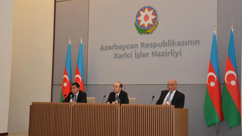 Azərbaycanda akkreditə olunmuş diplomatlar üçün bölgədə son vəziyyətə dair brifinq keçirilib