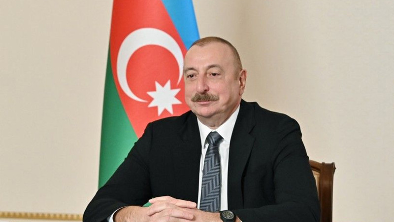 Prezident Zəngilanın Alıbəyli kəndinin təməlini qoyub