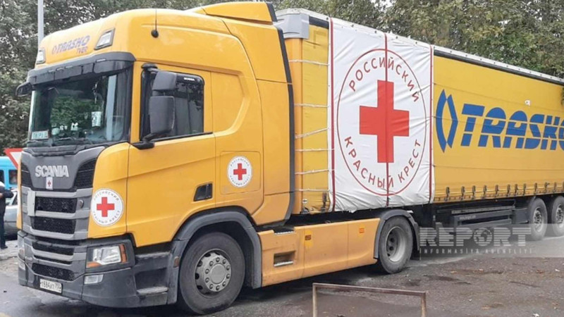 Rusiyanın Qarabağdakı erməniəsilli sakinlərə göndərdiyi yardım üç gündür Bərdədə gözləyir