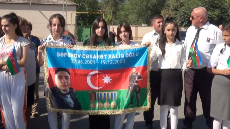 Şərurda şəhid bulağının açılışı olub