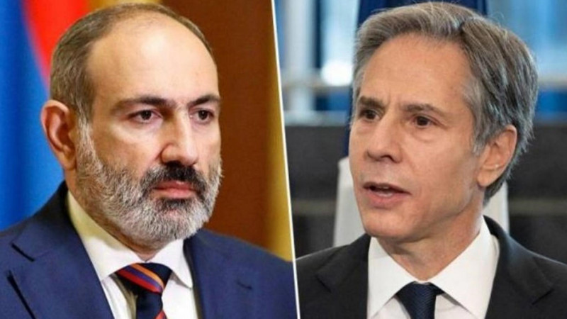 Nikol Paşinyan Antoni Blinkenlə telefon danışığı aparıb