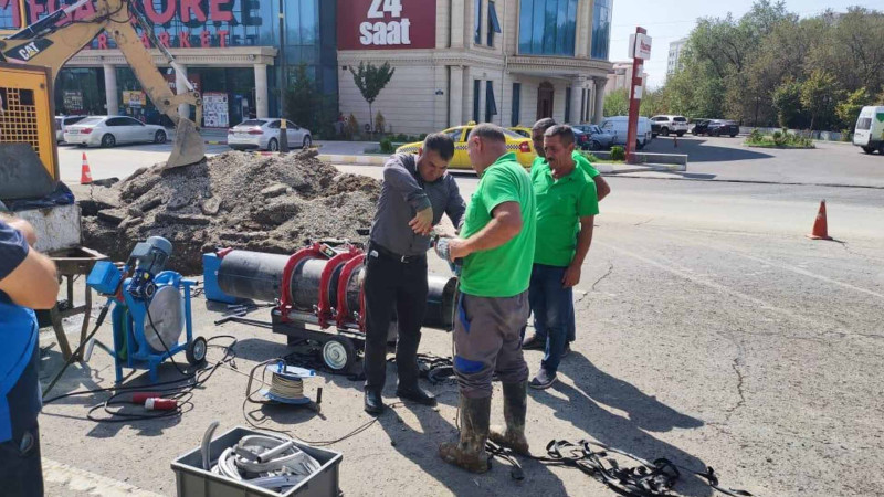 Naxçıvanda magistral su xəttində qəza olub: suyun verilişi dayandırılıb