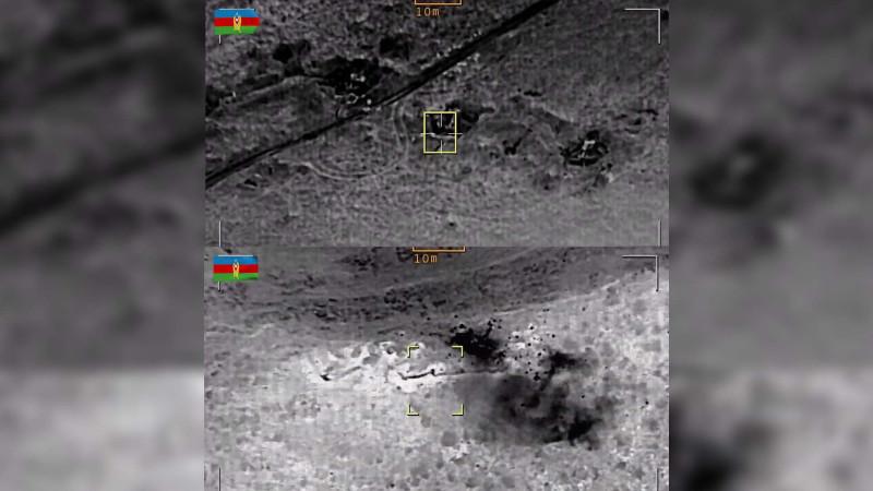Ordumuz Ermənistan silahlı qüvvələrinə qarşı dağıdıcı zərbələr endirib