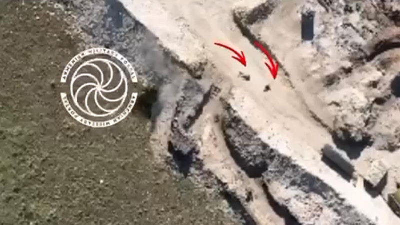 Erməni mətbuatı öz təxribatının videosunu yayımlayıb