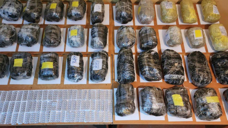 Ölkə ərazisinə külli miqdarda narkotik vasitə qaçaqmalçılığının qarşısı alınıb