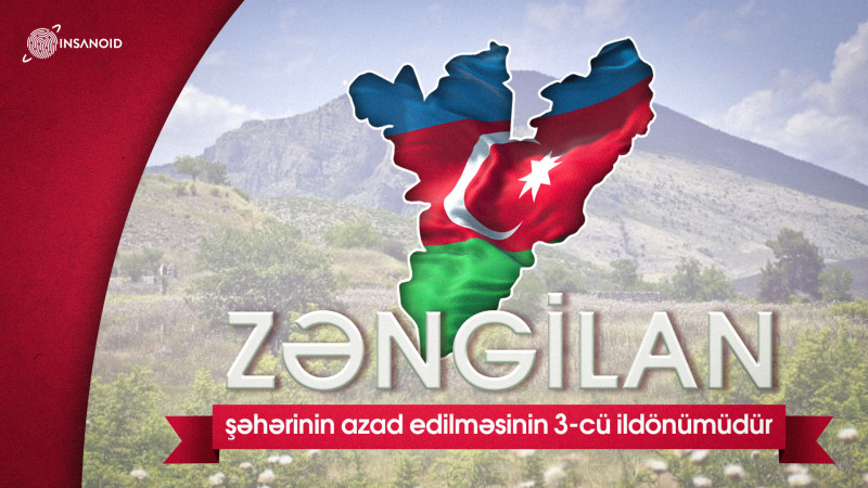 Bu gün Zəngilan şəhərinin azad edilməsinin 3-cü ildönümüdür