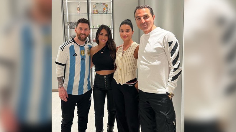 Messi və azərbaycanlı iş adamı yenidən görüşüblər