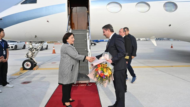 Sahibə Qafarova Koreyada rəsmi səfərdədir