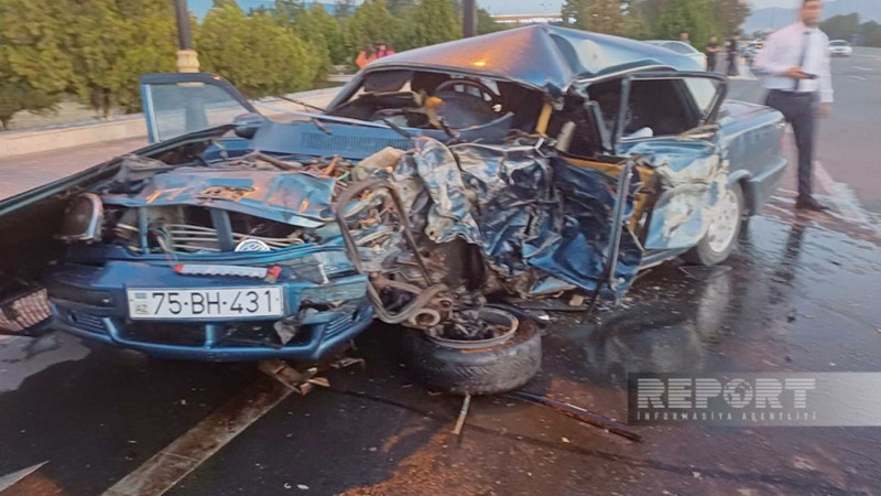 Naxçıvanda yol qəzası olub