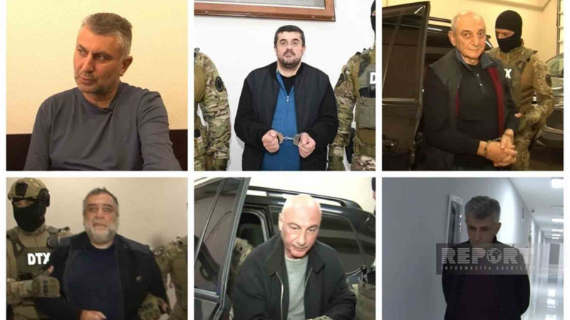 Separatçı rejimin “başçıları” Bakı həbsxanalarında istintaqa ifadə verirlər