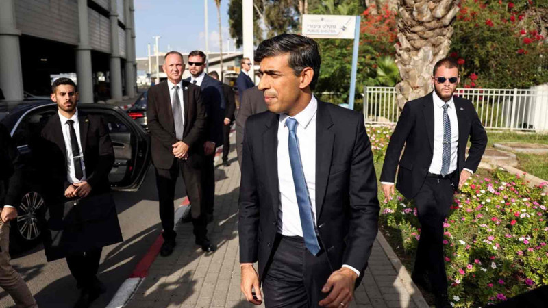 Britaniyanın baş naziri İsraildə səfərdədir