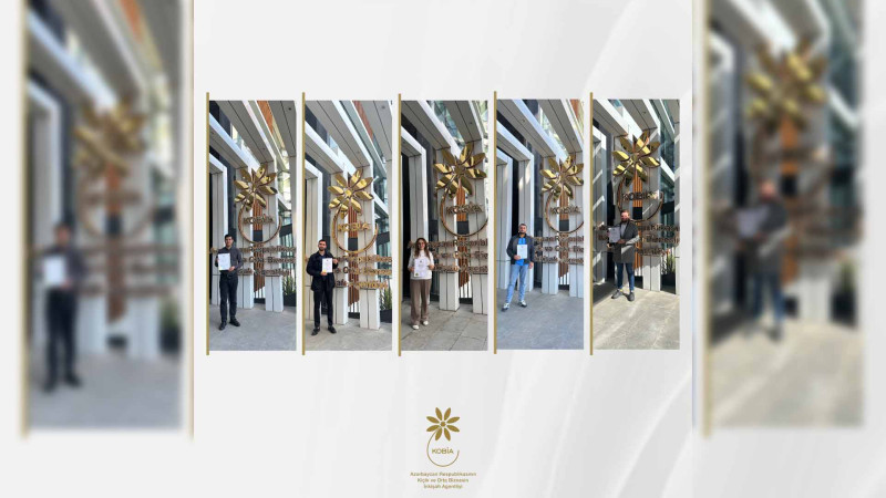 KOBİA: daha 5 sahibkara “Startap” şəhadətnaməsi verilib