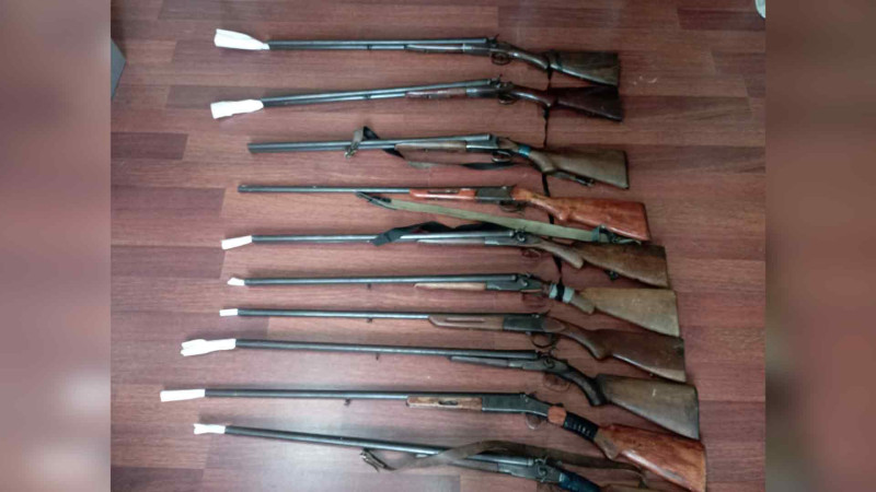 DİN: Hacıqabul sakinlərində qanunsuz silah aşkarlanıb