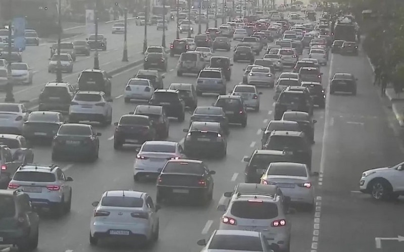 20 Yanvar metro stansiyası istiqamətində tıxac var - SİYAHI