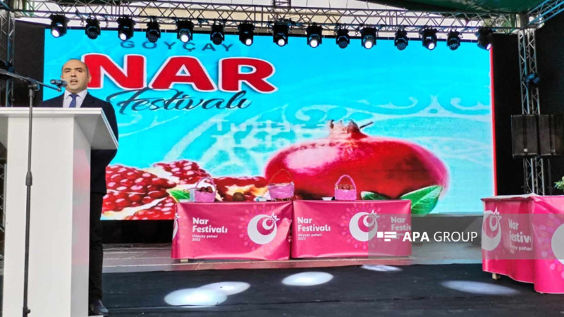 Göyçayda 15-ci Nar Festivalı keçirilib