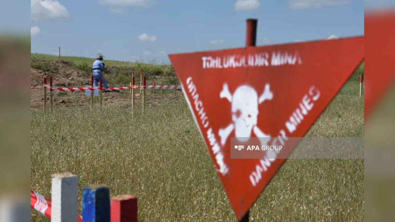 Azad olunan ərazilərdə daha 649 partladılmamış hərbi sursat aşkarlanıb