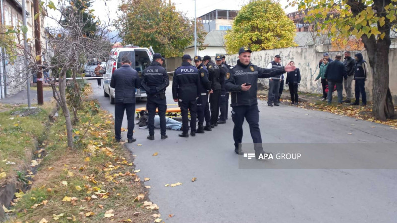 Zaqatalada qadını qətlə yetirməkdə şübhəli bilinən şəxs saxlanılıb - FOTO