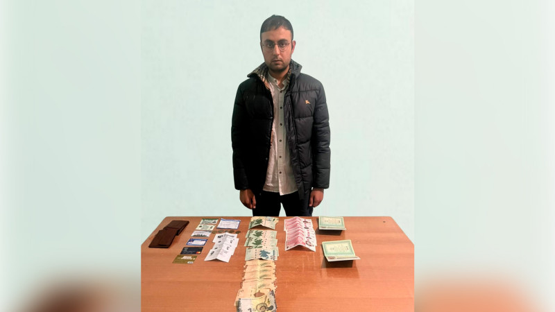 Azərbaycan sərhədini qanunsuz keçmək istəyən Pakistan vətəndaşı saxlanılıb