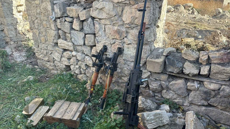 Qubadlıda silah-sursat aşkarlanıb