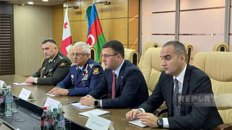 Azərbaycan müdafiə nazirinin müavinləri Gürcüstanda səfərdədirlər