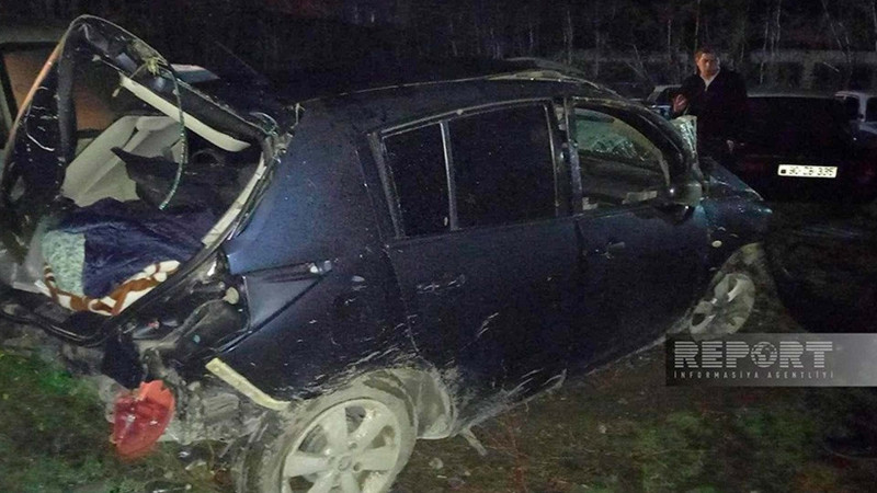 Ödənişli yolda qəza olub, bir nəfər ölüb
