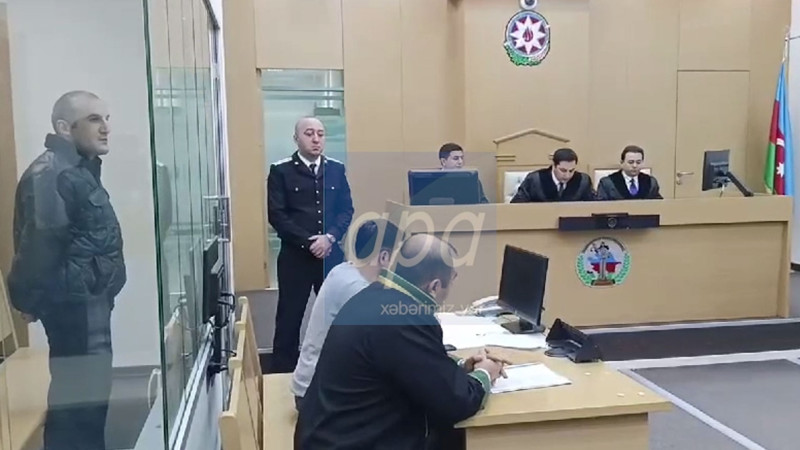Kəlbəcərdə saxlanılan erməni diversant məhkəməyə çıxarılıb