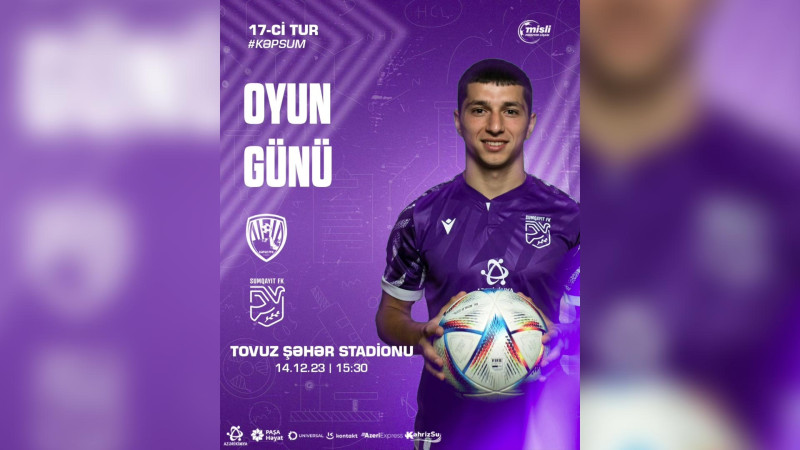 Sumqayıt bu gün Kəpəzin qonağı olacaq