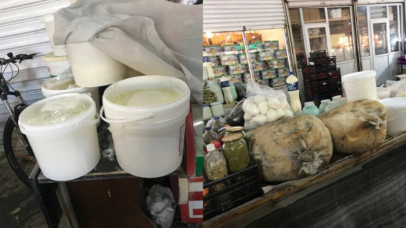 Bakıda bazarda süd və süd məhsullarının satışı dayandırılıb