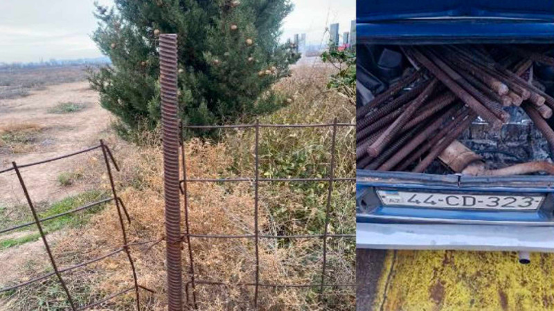 Goranboyda qəbiristanlıqdan oğurluq edən şəxs saxlanılıb