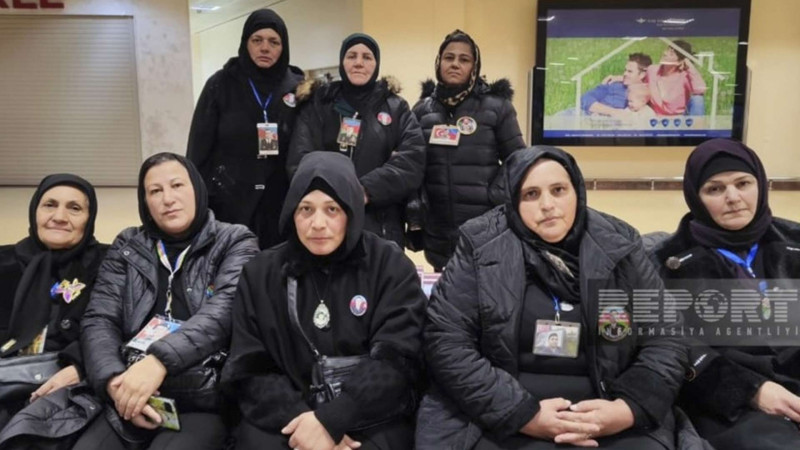 Şəhid valideynləri Naxçıvandan Şuşaya yola düşüblər