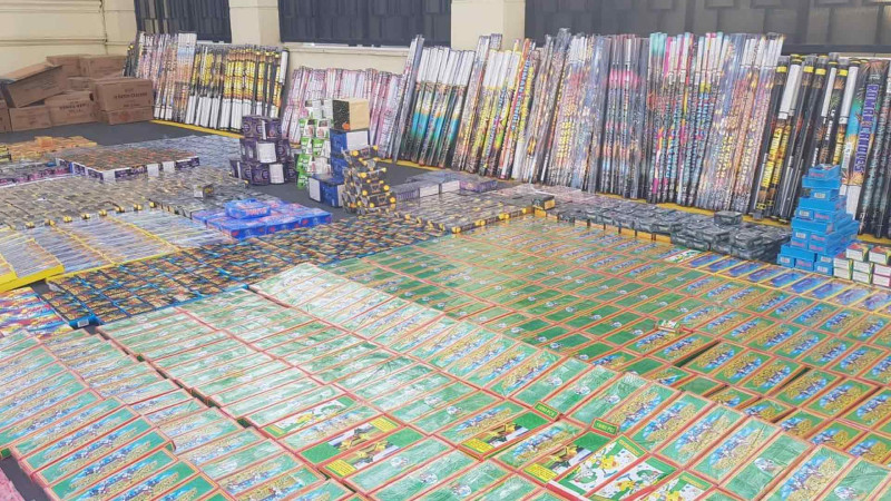 Bərdədə 300 min manatlıq pirotexniki vasitələr aşkarlanıb