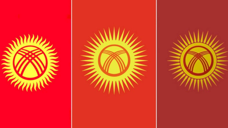Qırğızıstan Bayrağına dəyişiklik edilib