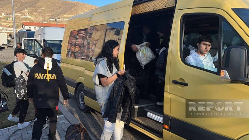 Laçına yola salınanlar öz doğma yurdlarına çatıblar
