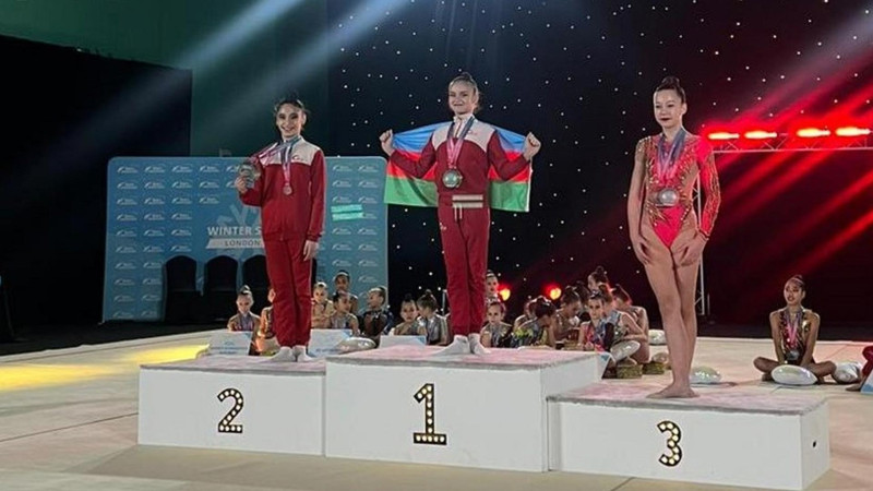Azərbaycan gimnastları 6 qızıl, 1 gümüş medal qazanıblar