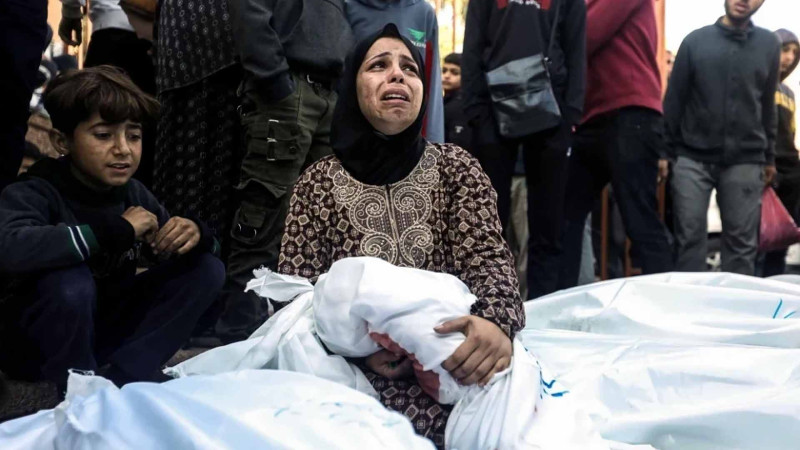 Qəzza zolağında ölənlərin sayı 24 927 nəfərə çatıb