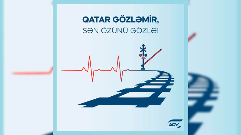 Tovuzda qatar yoluna çıxan piyadanı teplovoz vurub
