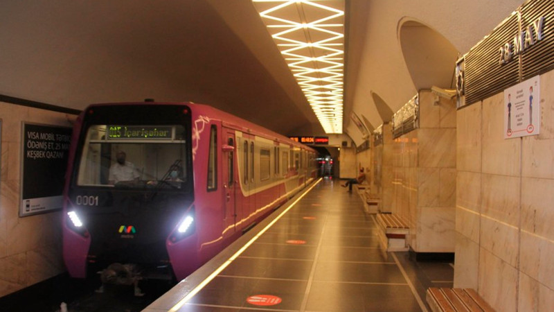 Bakı metrosu: dekabrda 21 milyondan çox sərnişin daşınıb