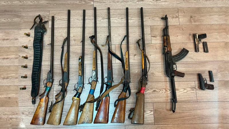 DİN: Bakıda vətəndaşlardan 20 silah götürülüb