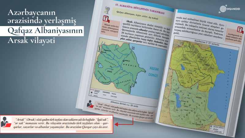 Azərbaycanın ərazisində yerləşmiş Qafqaz Albaniyasının Arsak vilayəti