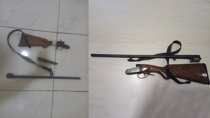 Zaqatala və Göyçay rayon sakinləri odlu silahları polisə könüllü təhvil veriblər