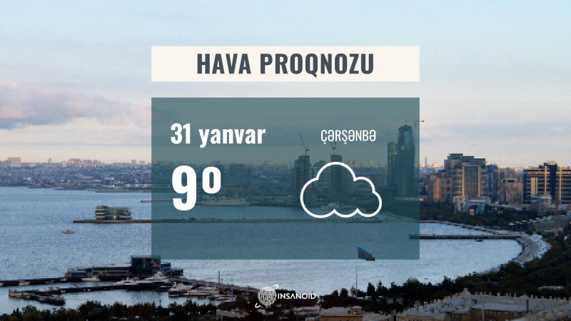 Sabah 9° isti olacaq