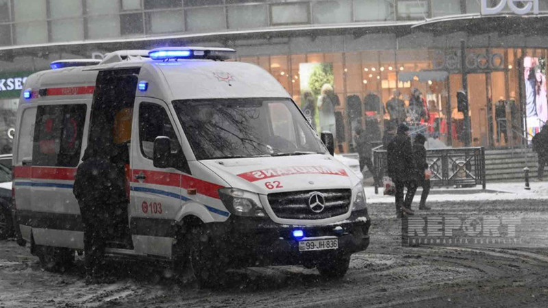 TƏBİB: qarlı havada 60 nəfər xəsarət alıb