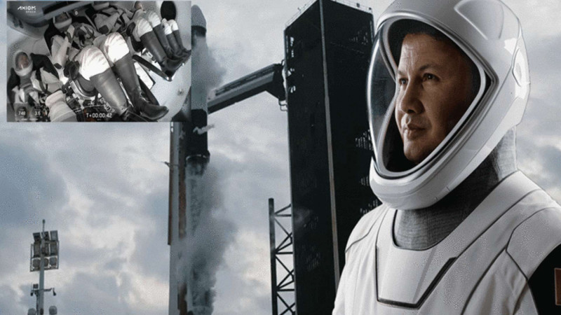 Kosmosa uçan ilk türk astronavt: İstikbal göklerdedir İlk türk astronavt kosmosa uçub - VİDEO