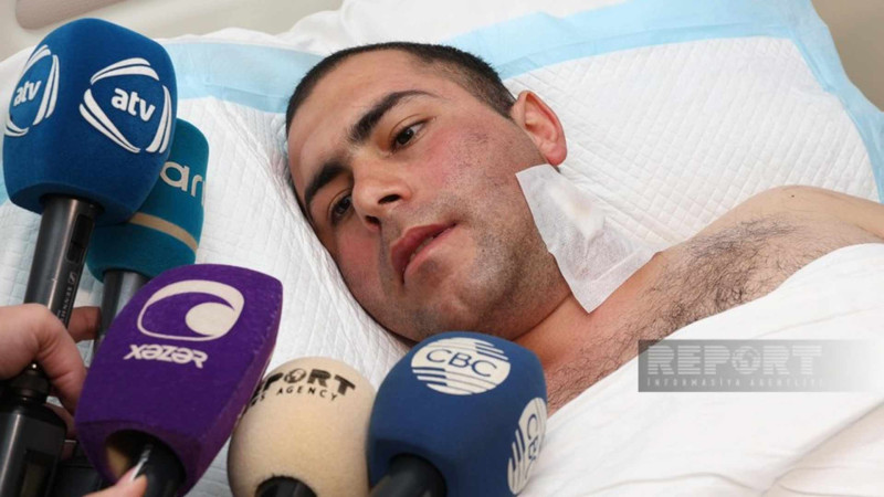 “Ermənilər atəş açdı. Güllə mənə dəydi və yerə yıxıldım”