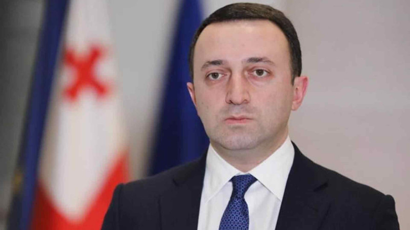 Gürcüstanın Baş naziri Prezident İlham Əliyevi təbrik edib